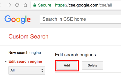 creating a custom search page apigee