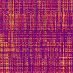 Heatmap showing evenly distributed reads and writes