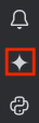 Das Gemini Code Assist-Symbol wird in der Aktivitätsleiste angezeigt.