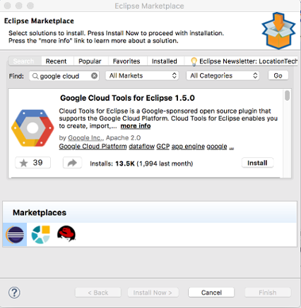 java eclipse how to install google client libraries