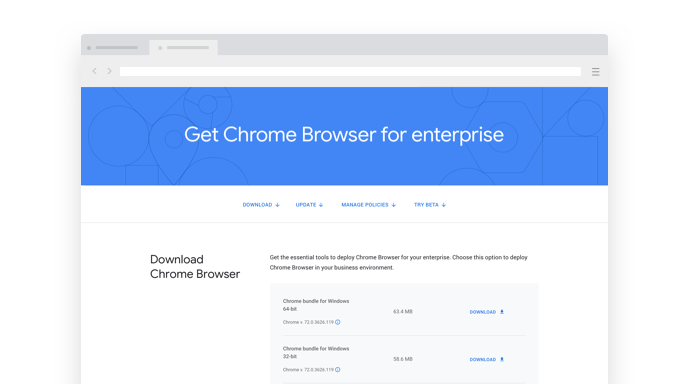 Chrome enterprise download