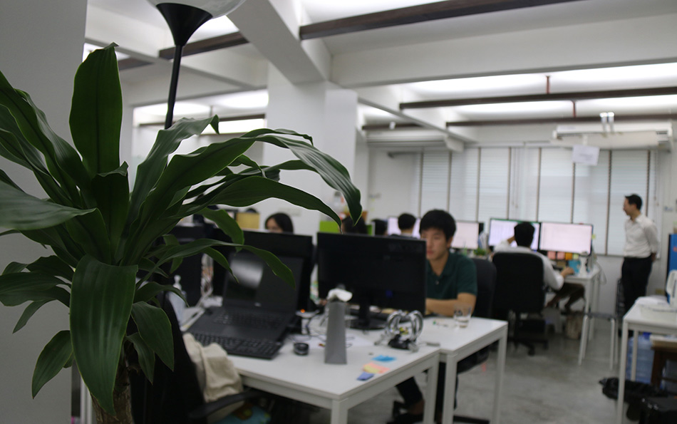 Sertis employees at work