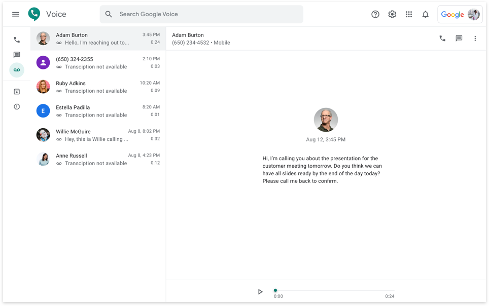 Get more done with Voice and G Suite