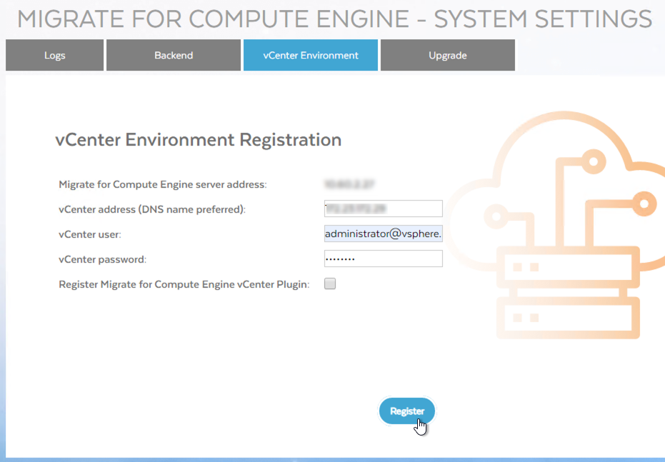 Screenshot of registering a plug-in (click to enlarge)