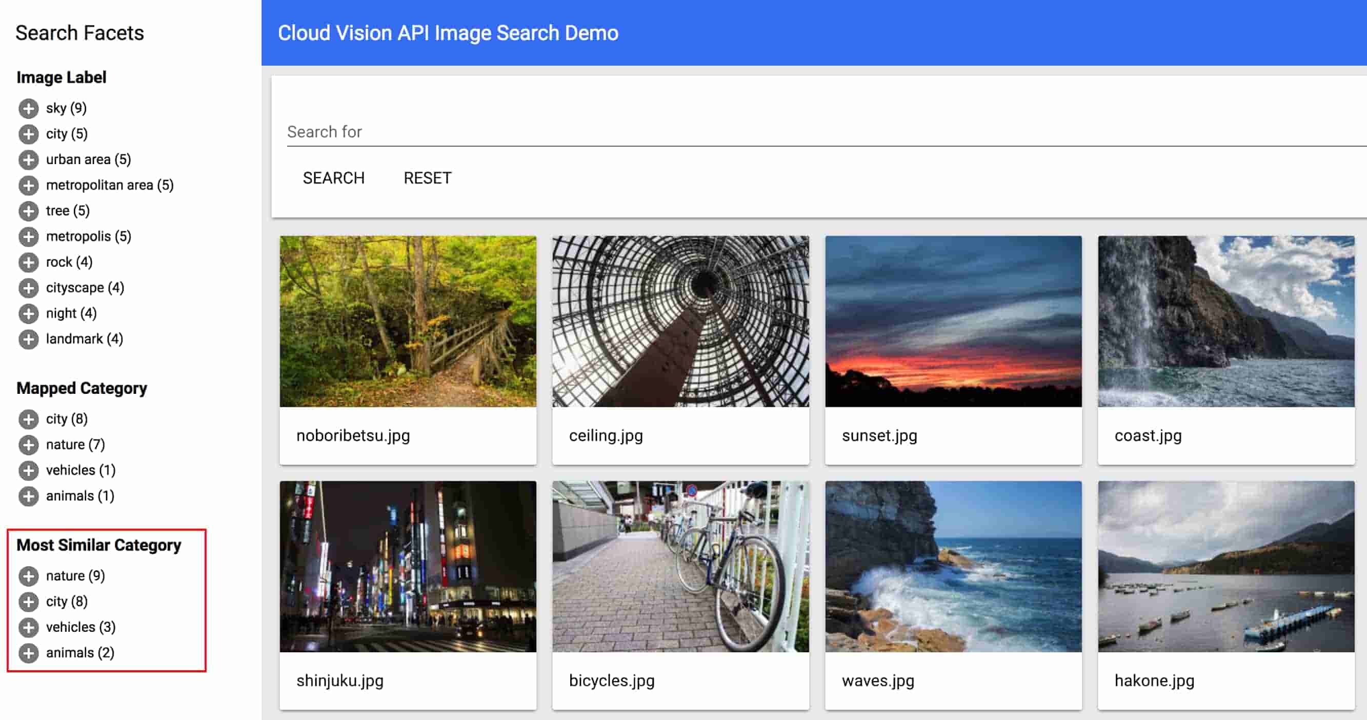 Building An Image Search Application That Uses The Cloud Vision Api And Automl Vision