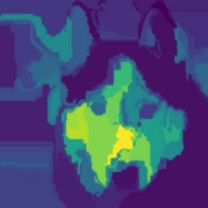 XRAI を使用したハスキー犬の特徴アトリビューションの可視化