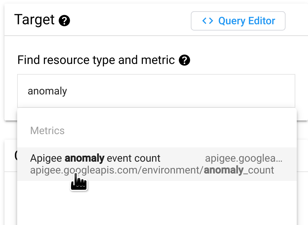 Select anomaly.