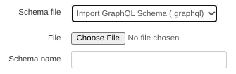 Choose a schema file.