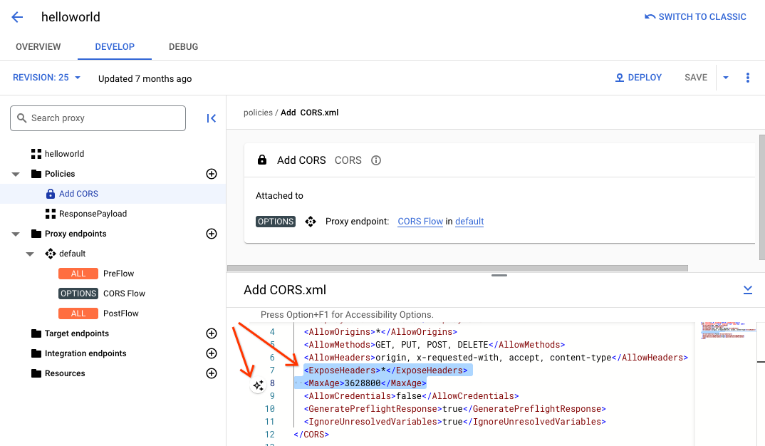 Spiegazione del codice di Gemini Code Assist