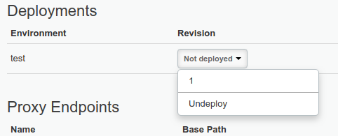 Implementa la primera revisión del proxy.