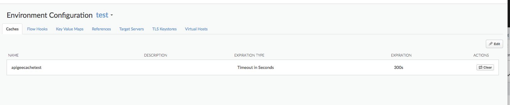 Environment Configuration dialog.