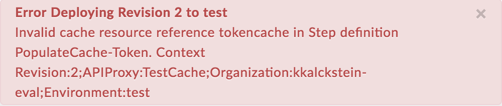 Error durante la implementación de la revisión 2 para realizar una prueba.