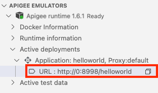 URL del extremo del proxy de API