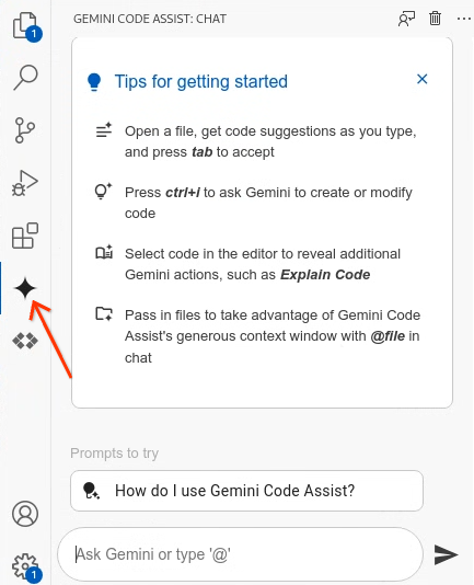 Cloud Code Gemini Code Assist 对话