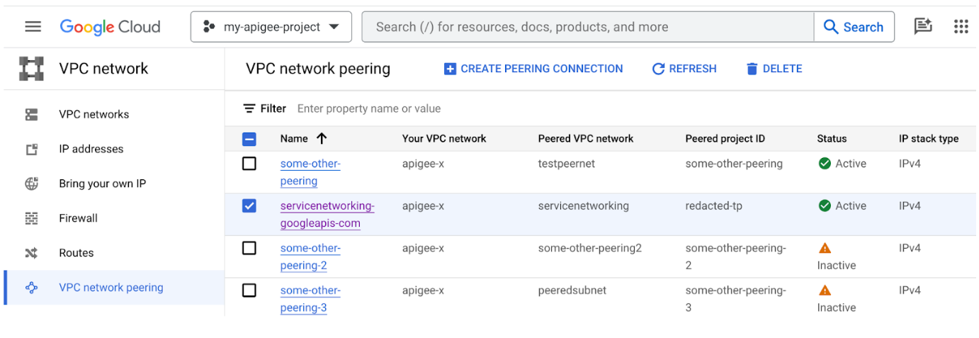 Appairage de réseaux VPC