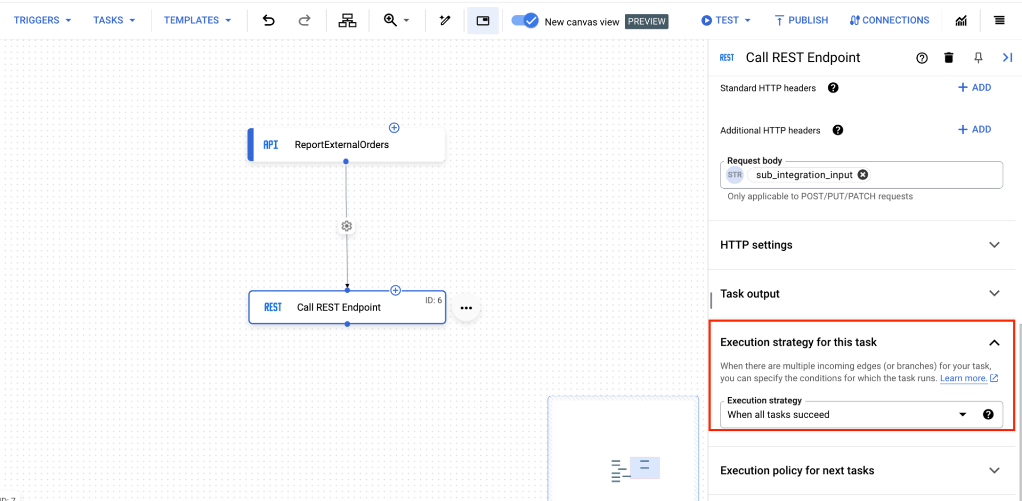 Configurer Edge dans le nouveau canevas