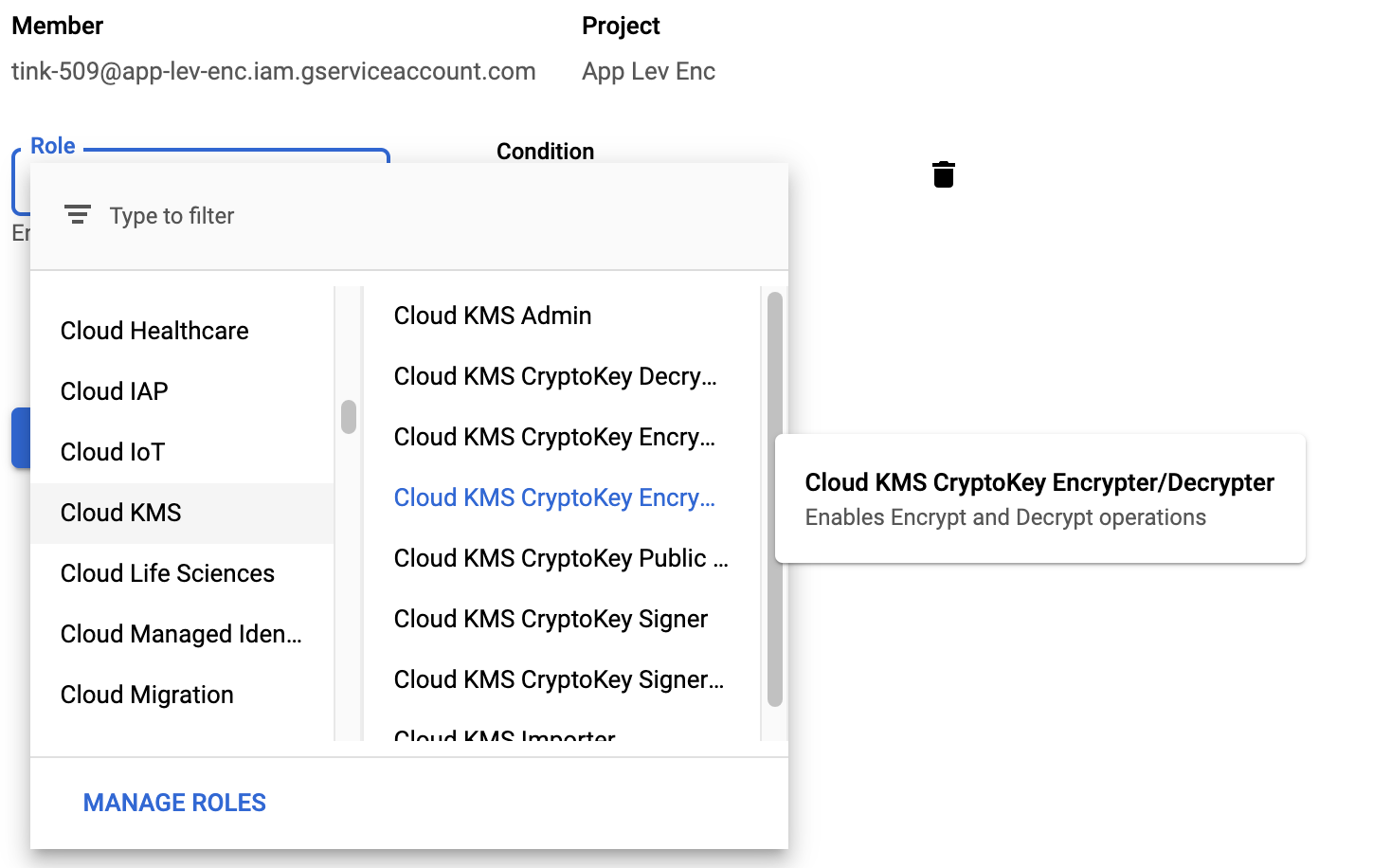 Tutorial Applicationlevel encryption on Memorystore for Redis Cloud