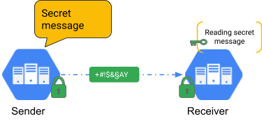Encriptación del tráfico mediante autenticación mutua (mTLS).