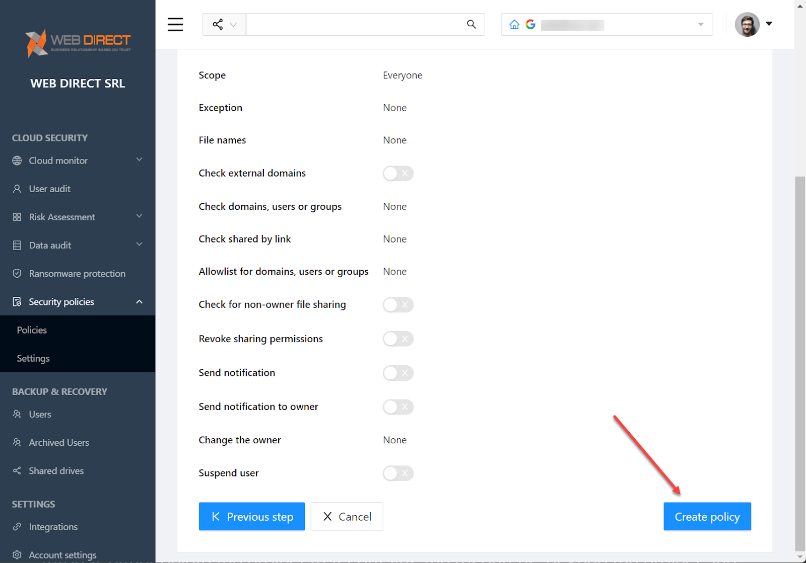 Google Workspace Backup and Recovery – GSuite Backup Solution