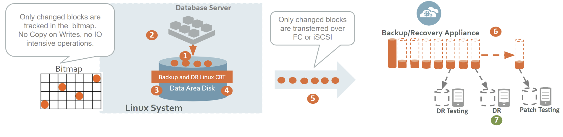 Db2 with Backup and DR volume-based Backup with Linux CBT.