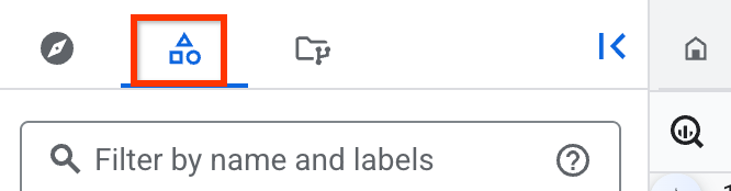 突出显示的“经典版探索器”窗格按钮。