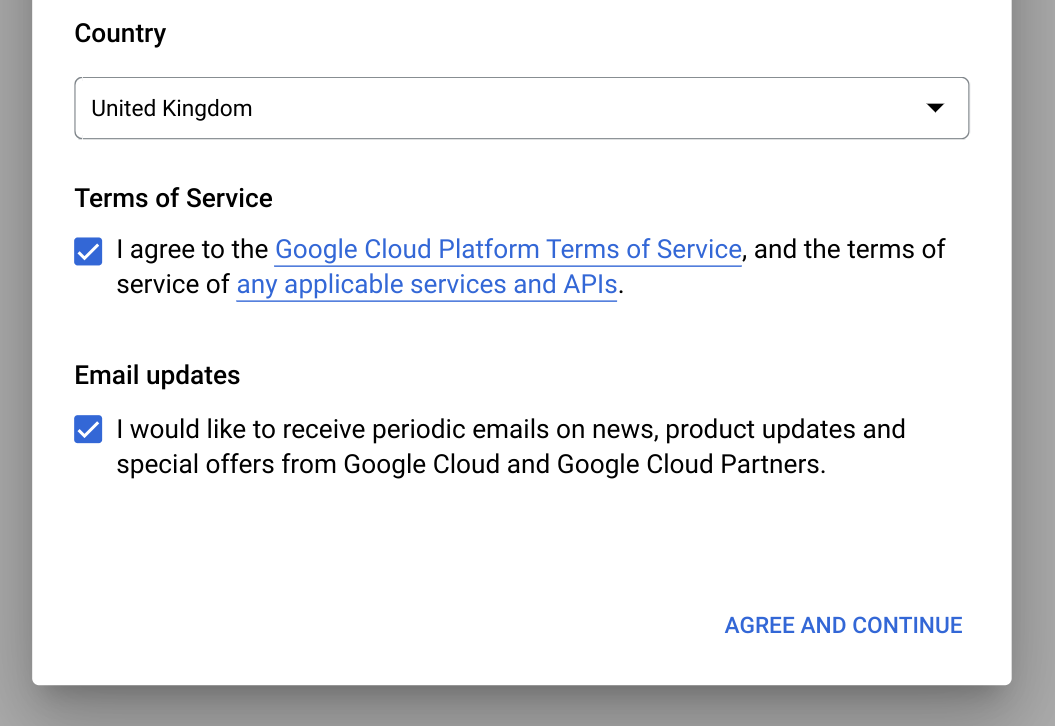 Elementos de la página de bienvenida del entorno aislado de BigQuery.