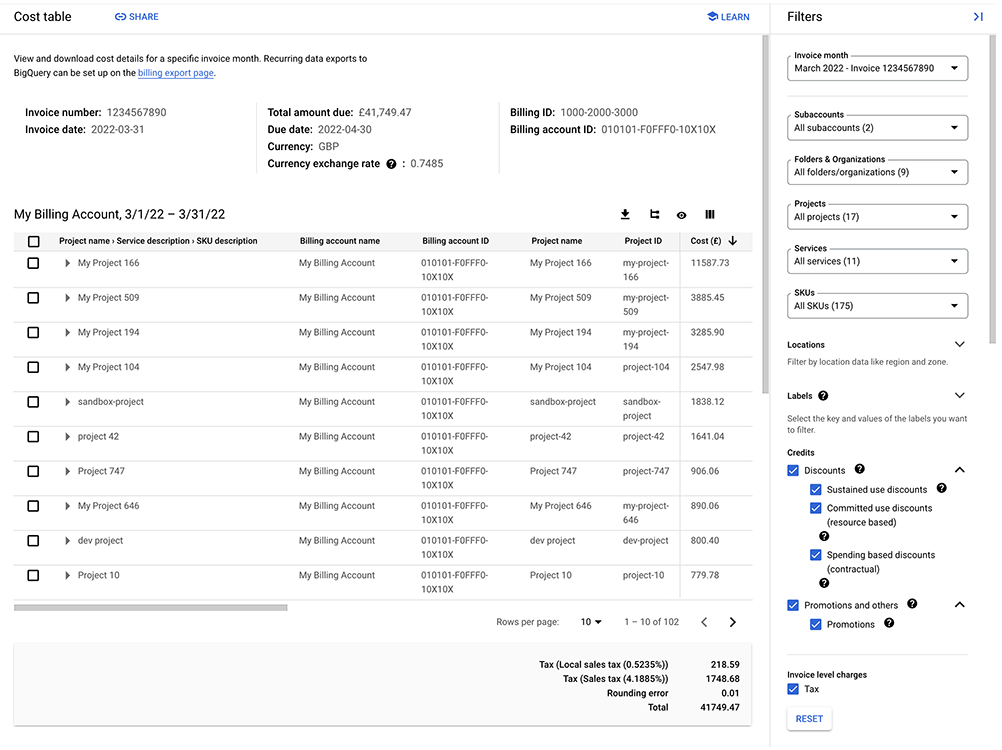 Where can I find a tax invoice as was available prior to October? - Google  Ads Community