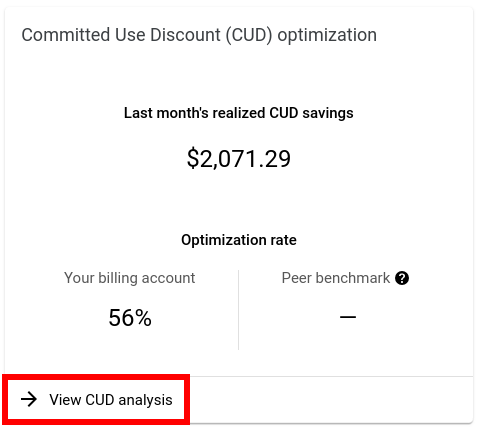 Example of the CUD optimization widget.