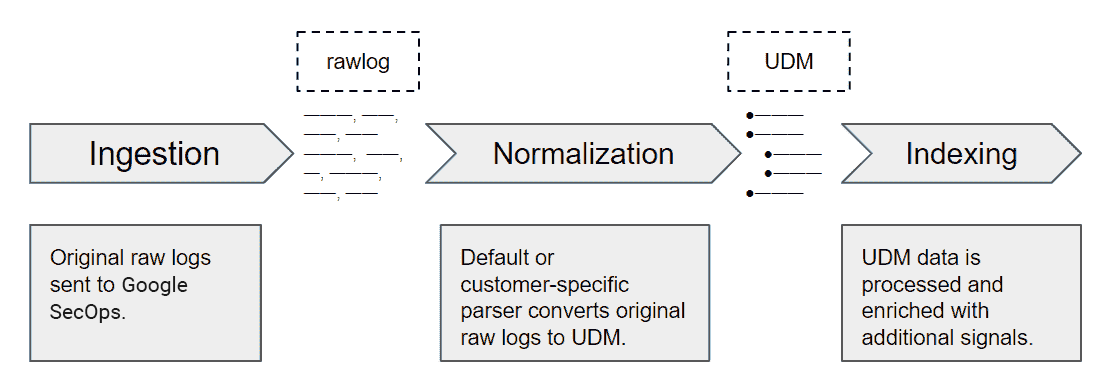Ingestion and normalization workflow