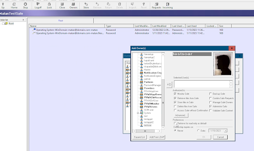 CyberArk PAM
permissions