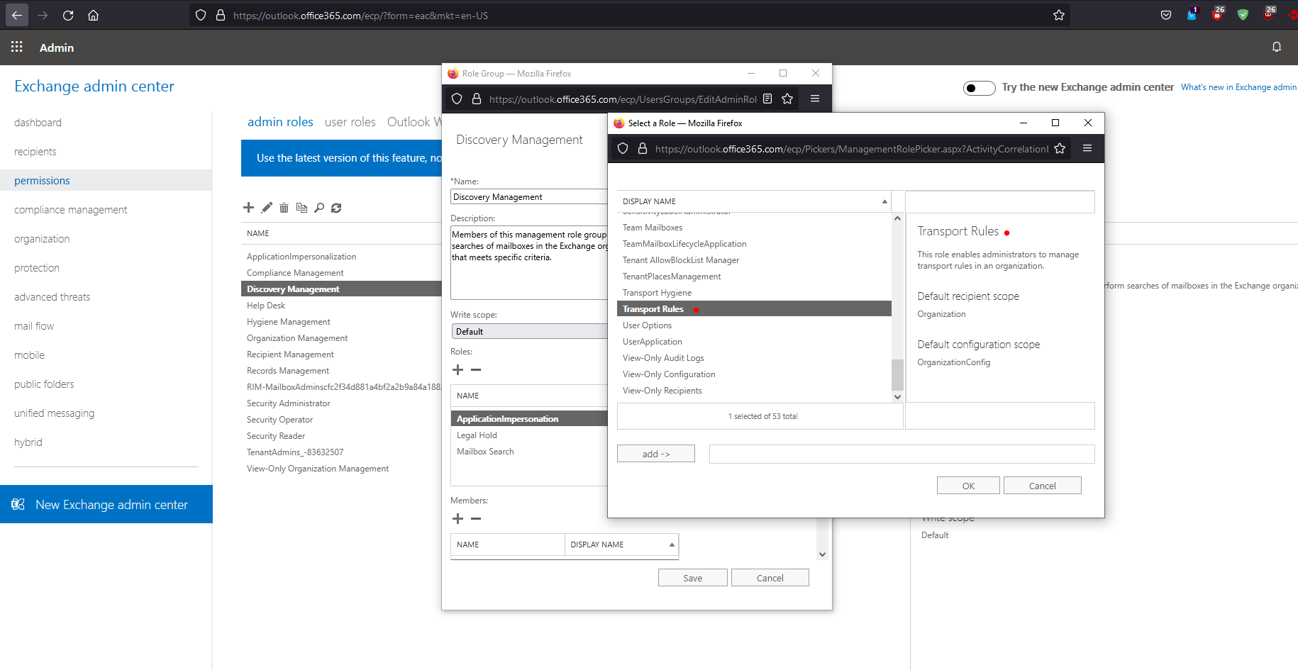 Acesse &quot;Regras de transporte&quot;.