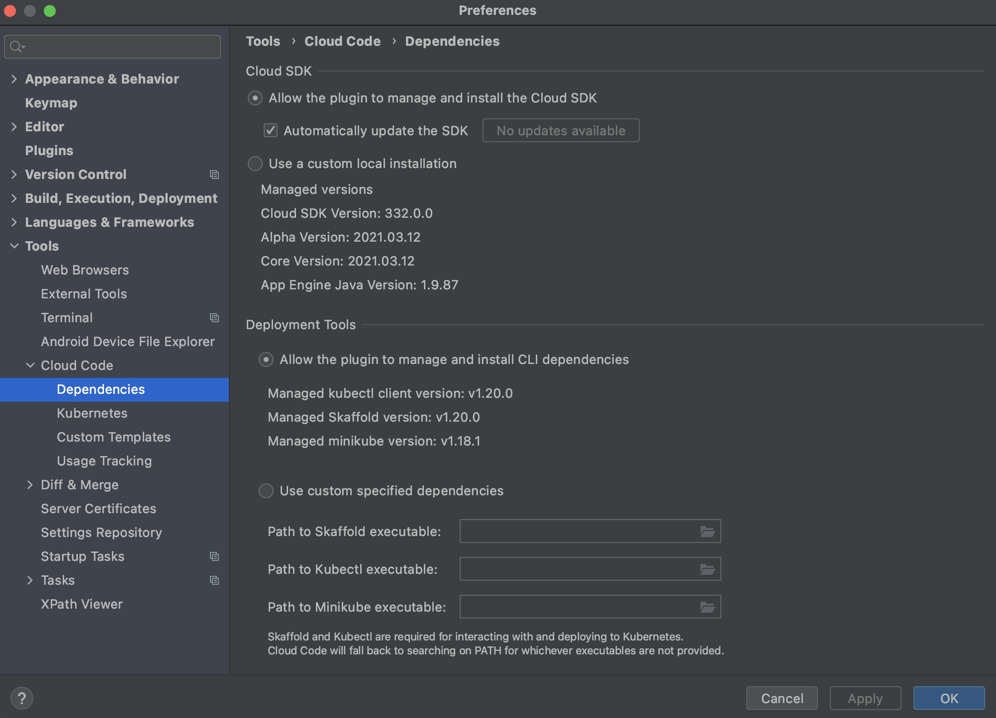 HTTP Proxy IntelliJ IDEA Documentation