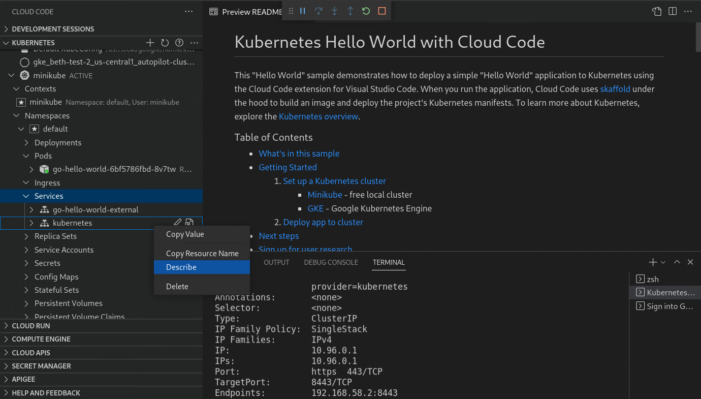 Unable To Use Terminal Issue Vscode Kubernetes Tools Vscode My Xxx Hot Girl 9985