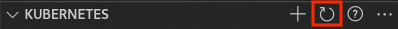 Kubernetes section refresh button