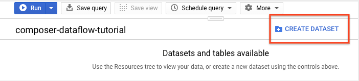 klik tombol yang bertuliskan buat set data