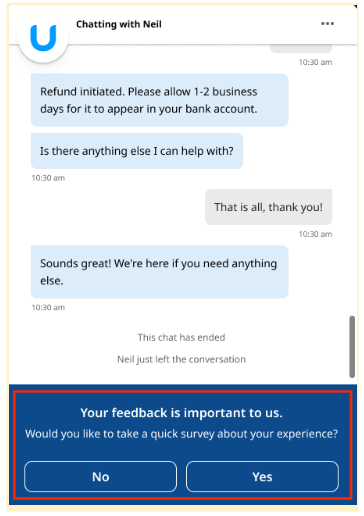 An example of the post-session window is shown.