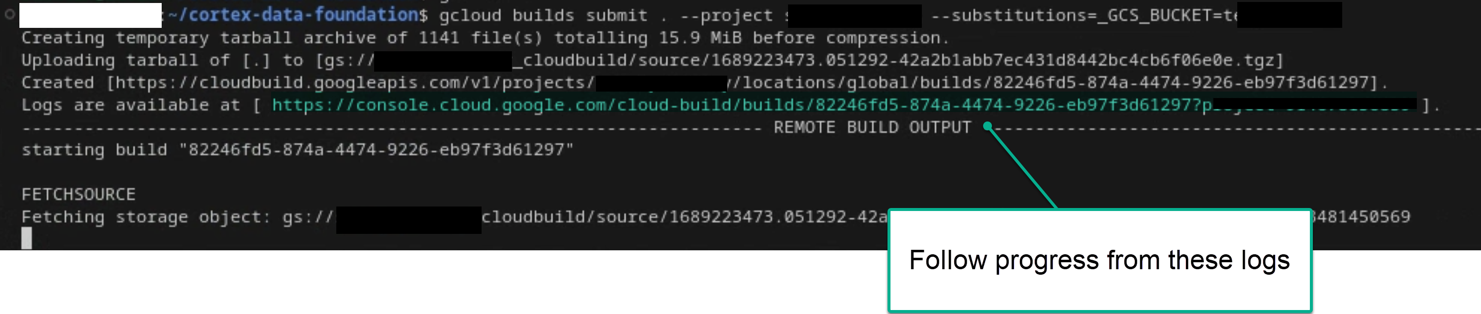 在終端機中記錄進度 記錄檔進度