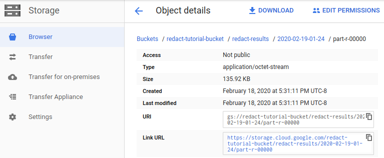 Pastikan data disamarkan.