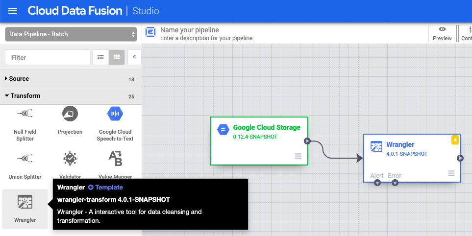 Creating a reusable pipeline | Cloud Data Fusion Documentation | Google  Cloud