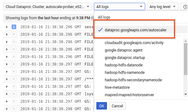 file log penskalaan otomatis