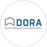 Logotipo de evaluación de investigación de Devops