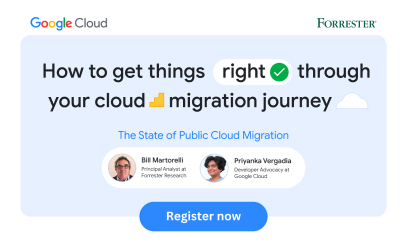 Public cloud migration event card