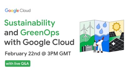 Sustainability and GreenOps with Google Cloud event card