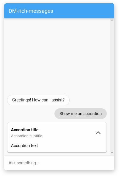 Messenger screenshot