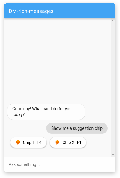 Messenger screenshot