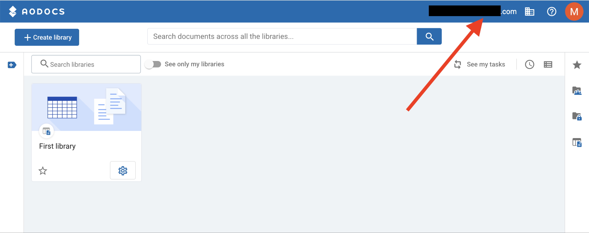 Obtain the instance ID from the AODocs website.