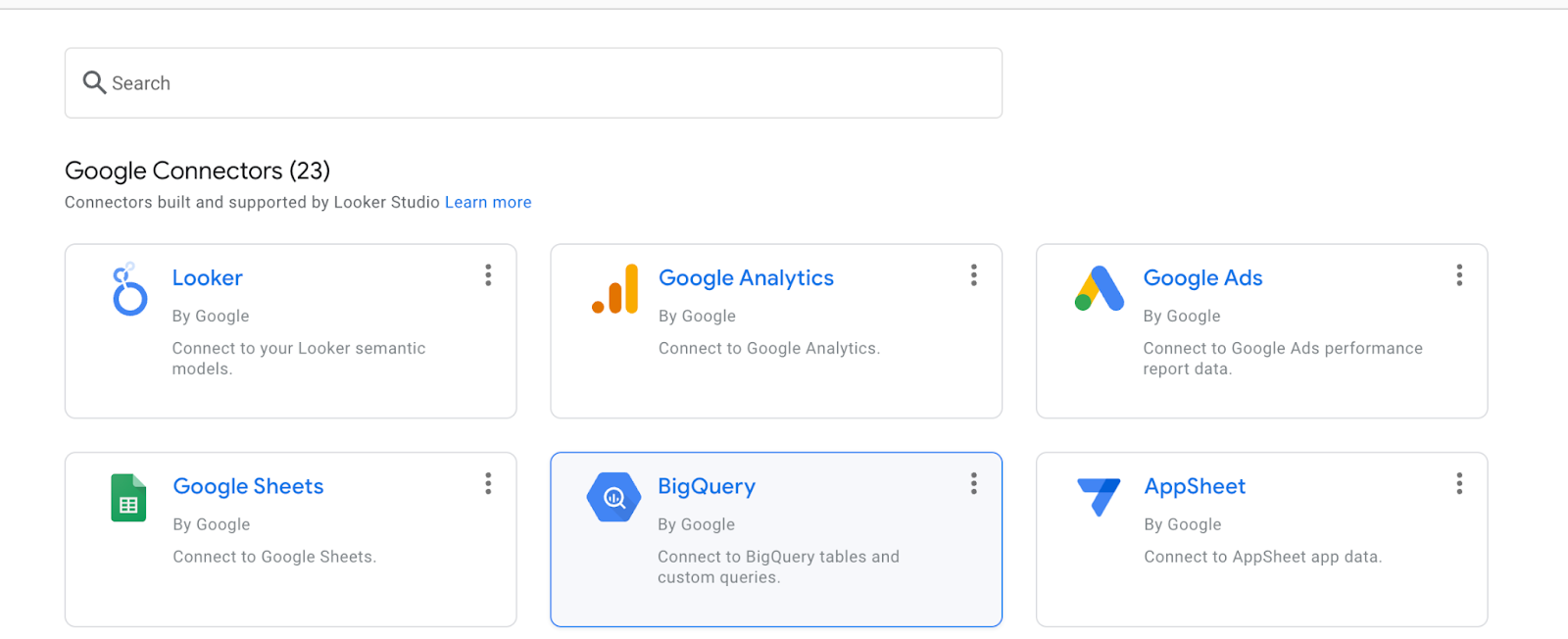 looker dashboard six