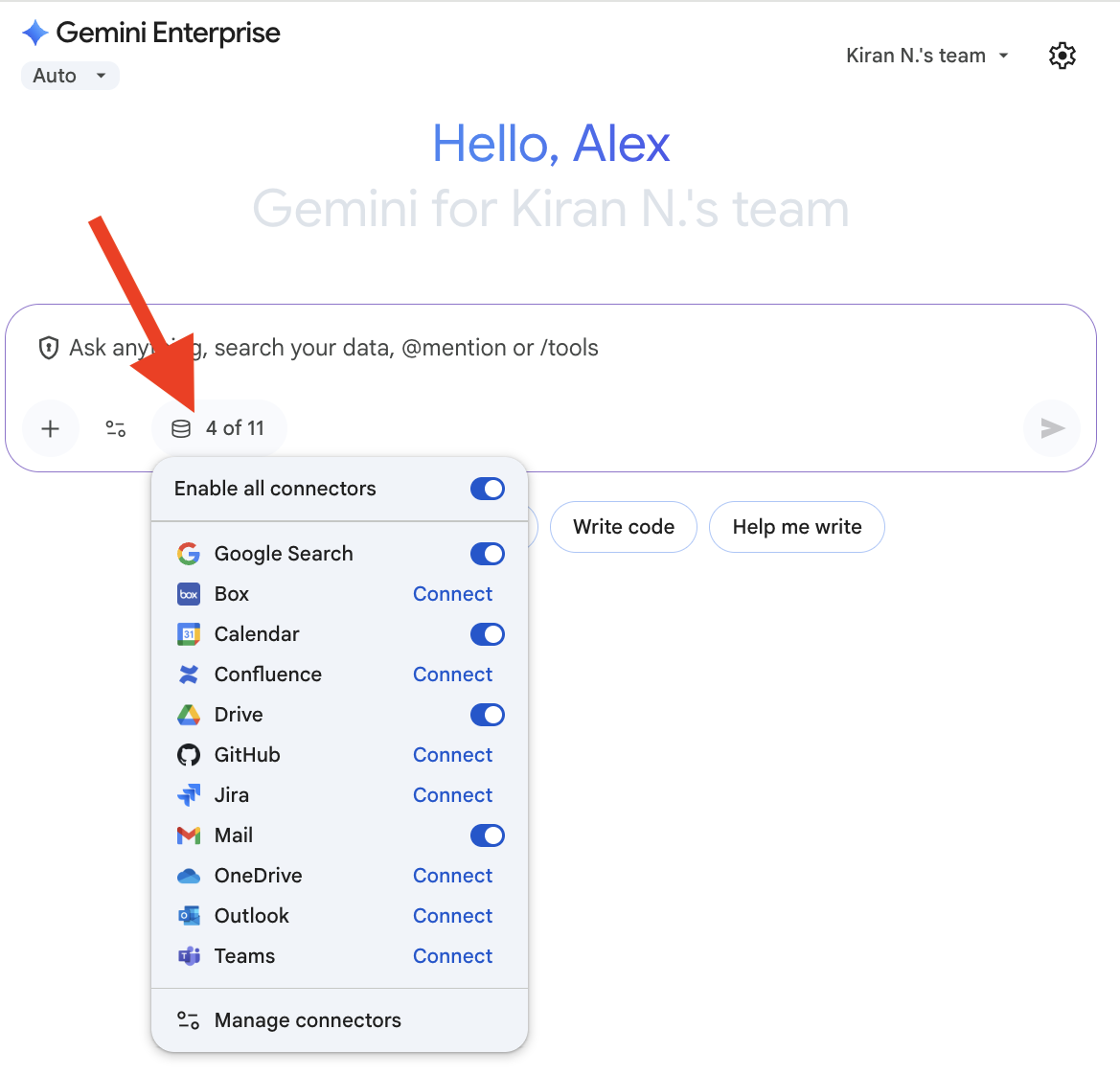 cliquer pour autoriser