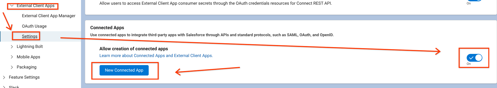 找出應用程式管理工具並建立新的連結應用程式