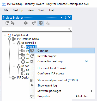 IAP per computer desktop